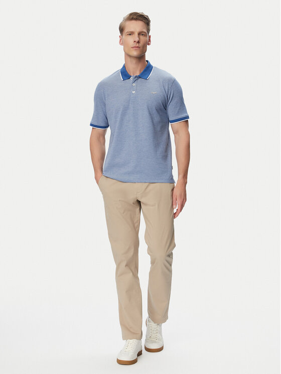 Jack & Jones Jack & Jones Polo Blualves 12274681 Niebieski Regular Fit