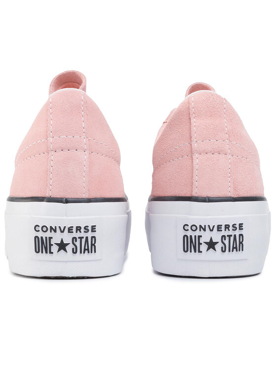 Converse one star platform rosa online