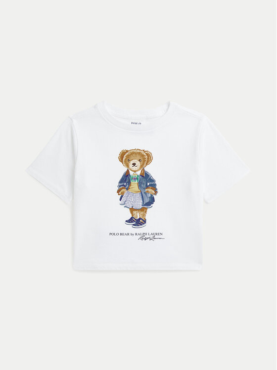 Polo Ralph Lauren Polo Ralph Lauren T-Shirt 313965155001 Weiß Boxy Fit