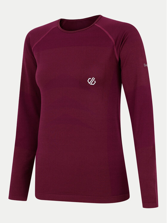 Dare2B Dare2B Komplet bielizny termoaktywnej In The Zone III Bl Se DWU415 Bordowy Slim Fit