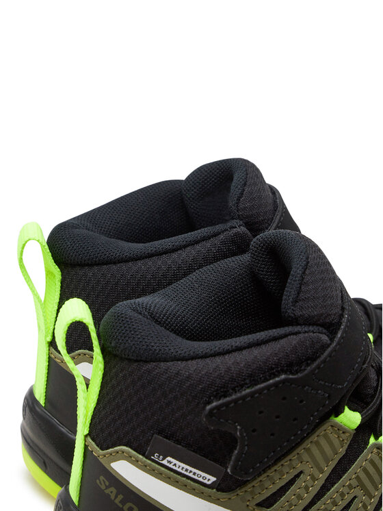 Salomon Salomon Παπούτσια πεζοπορίας Xa Pro V8 Mid Climasalomon™ Waterproof L47289600 Μαύρο