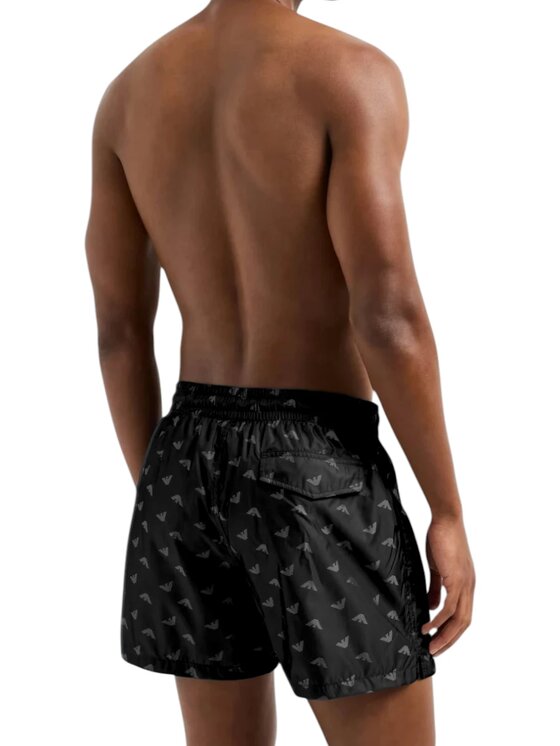 Emporio Armani Emporio Armani Costume da bagno costume - Emporio Armani - iridescente jacquard Nero