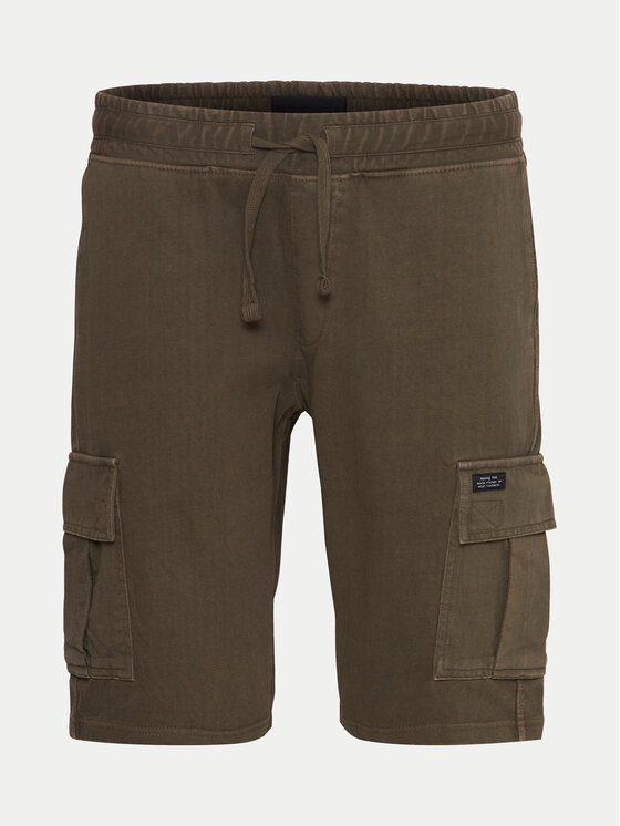 Blend Blend Šortky z materiálu 20716745 Hnědá Regular Fit