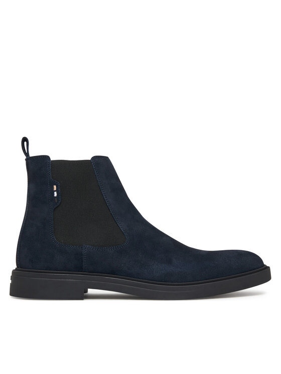 BOSS BOSS Klassische Stiefeletten Calev 50552528 Dunkelblau
