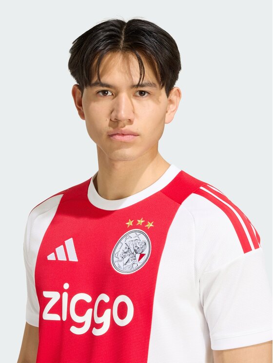 adidas adidas Koszulka techniczna 170919 Biały Slim Fit