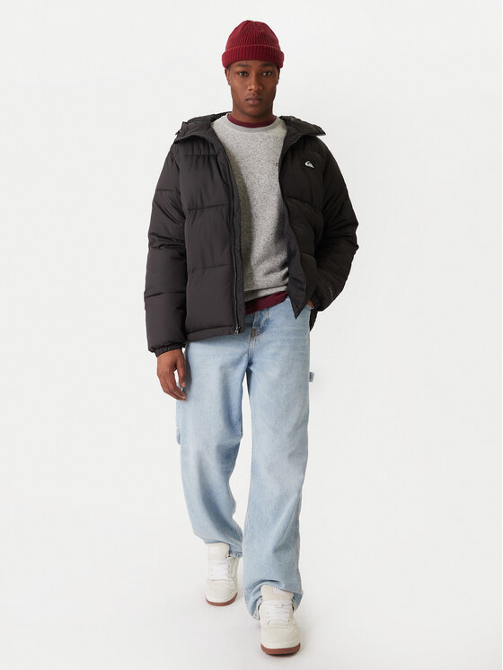 Quiksilver Quiksilver Geacă de iarnă Cold Days EQYJK04173 Negru Regular Fit