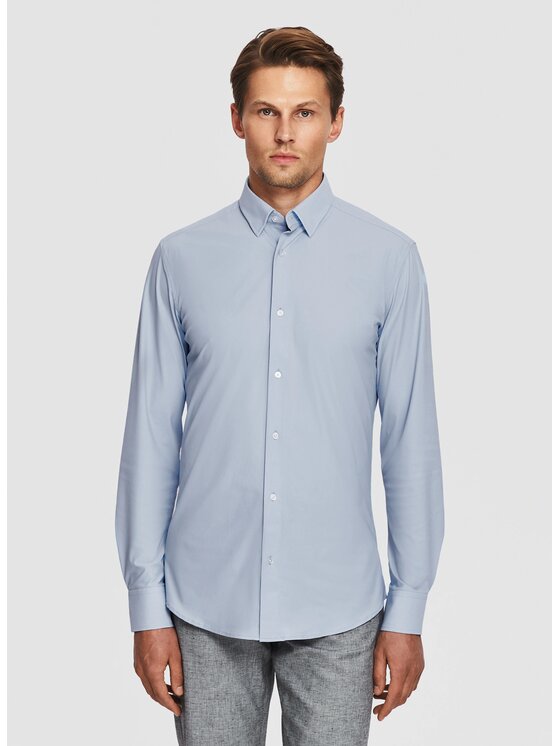 Pako Lorente Pako Lorente Koszula P26SF-1X-033 Niebieski Slim Fit