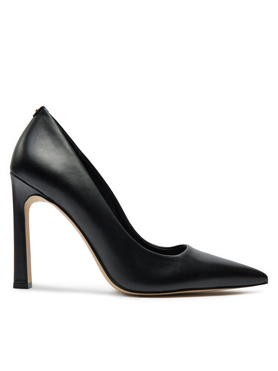 MICHAEL Michael Kors Pantofi cu toc subțire Amara leather Pump 40S4AMHP1L Negru
