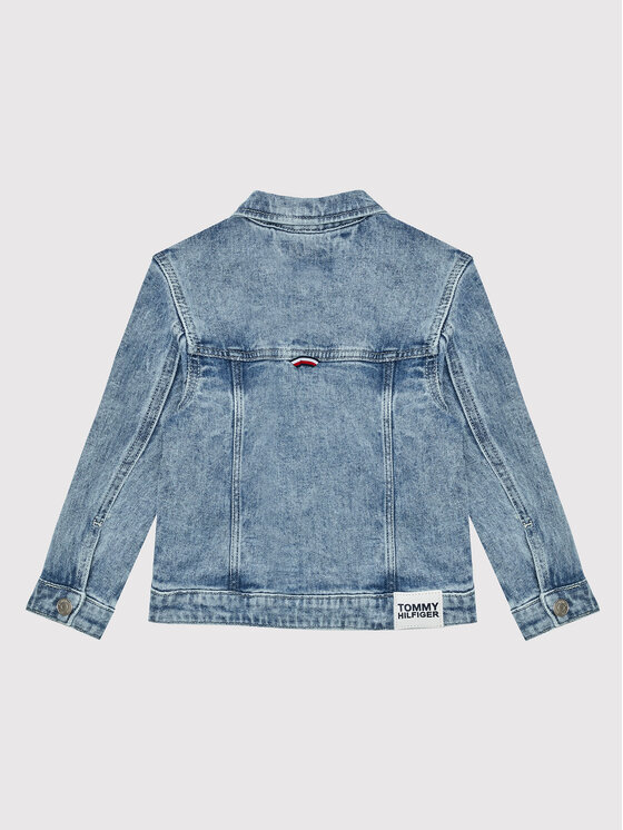 Tommy Hilfiger Giacca di jeans Trucker KS0KS00245 Blu Regular Fit •  Modivo.it