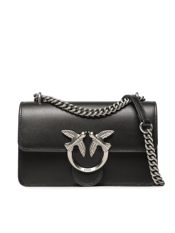 PINKO PINKO Handtasche Love One Mini Dc . PE 23 PLTT 100074 A0F1 Schwarz