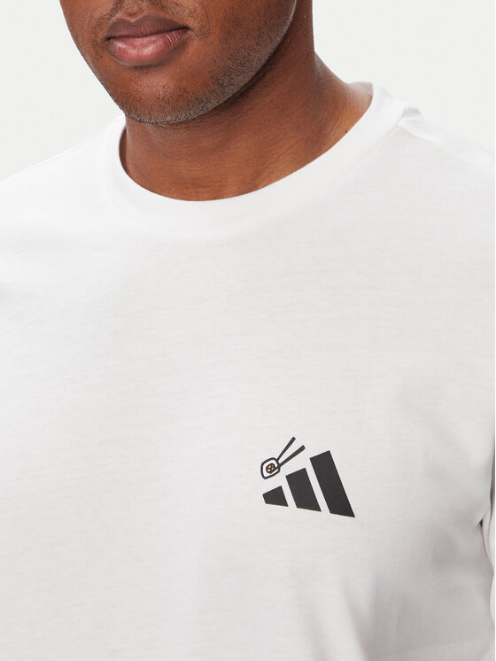 adidas adidas T-Shirt Sushi Graphic KT9706 Bílá Regular Fit