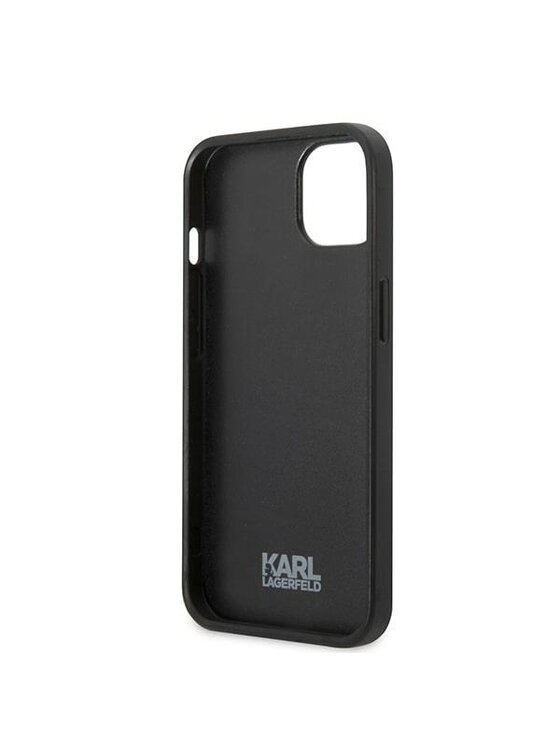 KARL LAGERFELD KARL LAGERFELD Etui na telefon Iconic Karl Flower Szary