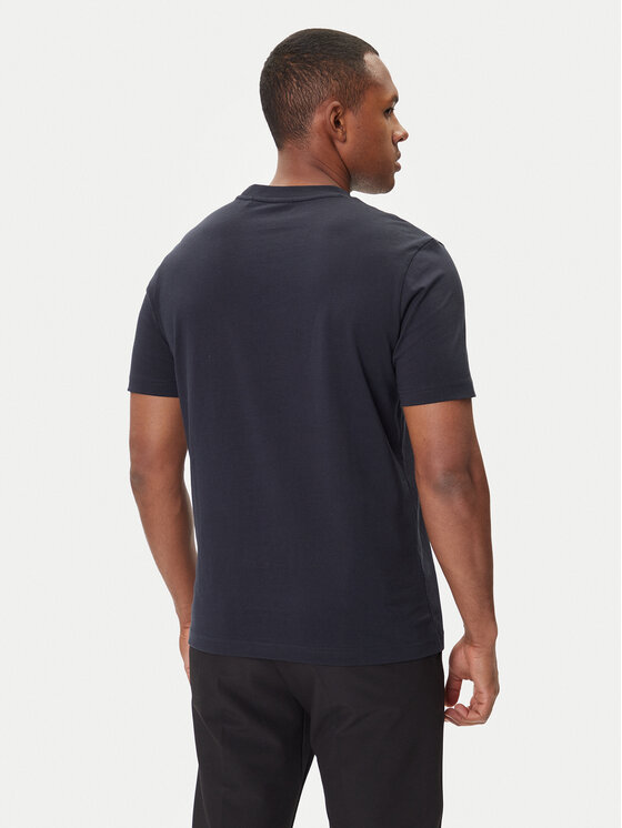 BOSS BOSS Póló Iconic Zone 50548411 Sötétkék Regular Fit