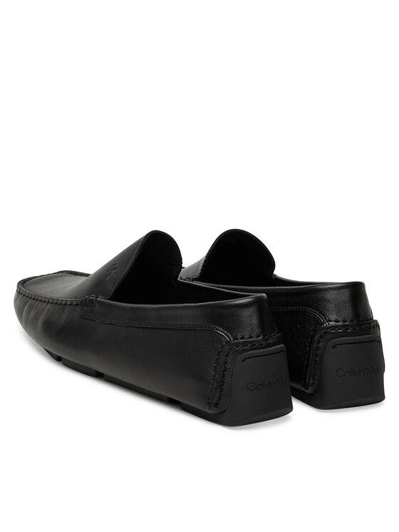 Calvin Klein Calvin Klein Mokasyny Driver Lth HM0HM01864 Czarny