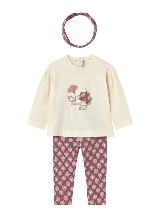 Mayoral Mayoral Komplet bluza in legice 2744 Roza Regular Fit