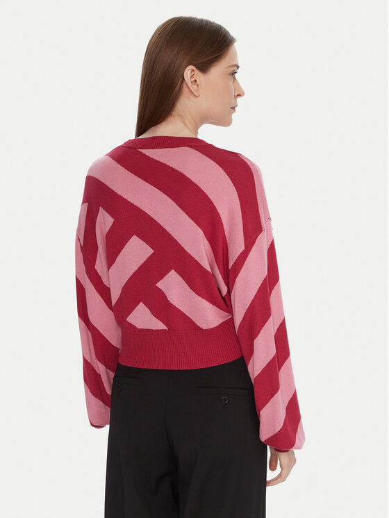 United Colors Of Benetton United Colors Of Benetton Pulover 1081E10EJ Roza Regular Fit