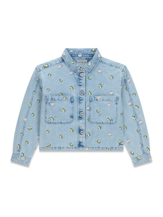 Guess Kids Guess Kids Kurtka przejściowa 182421 Niebieski Classic Fit