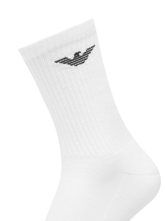 Emporio Armani Emporio Armani Дълги чорапи EM000554 AF14499 M0066 Бял