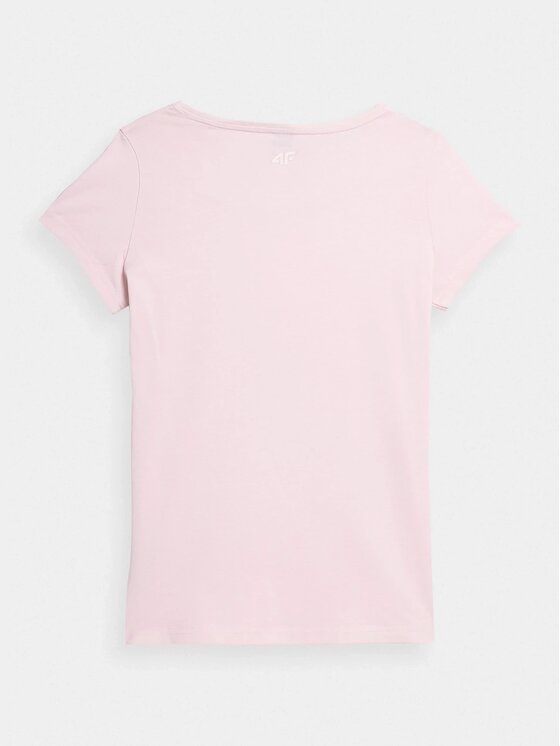 4F 4F T-shirt 4FMM00TTSHF731-56S Rosa Regular Fit