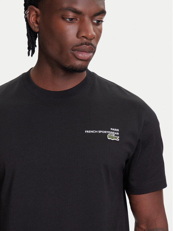 Tシャツ・カットソー LACOSTE Men T-shirt Black TH9880 31 LACOSTE Men T-shirt Black TH9880 31 (LACOSTE/Tシャツ