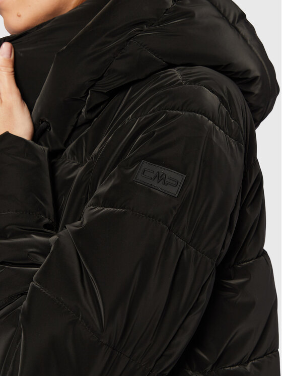 CMP CMP Μπουφάν χειμωνιάτικο 32K3096 Μαύρο Regular Fit