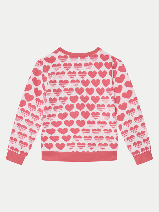 Guess Guess Felpa K5RQ01 KA6R4 Rosa Regular Fit