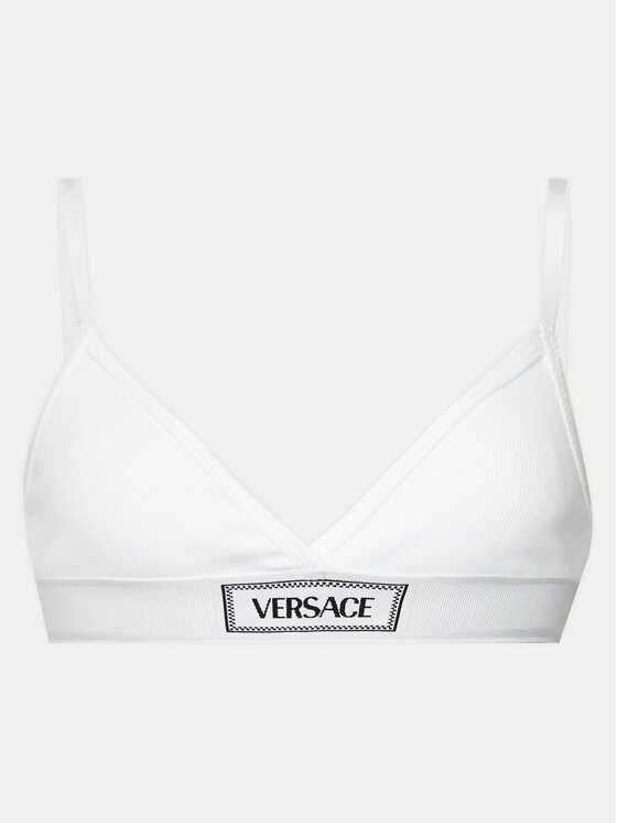 Versace Versace Podprsenka Bralette 1013503 Bílá