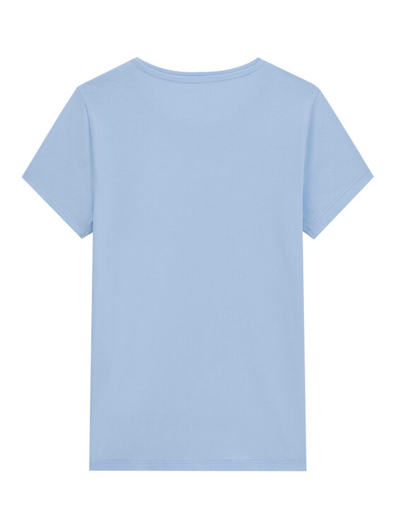 Guess Guess T-shirt J6RI10 K6YW4 Svijetloplava Regular Fit