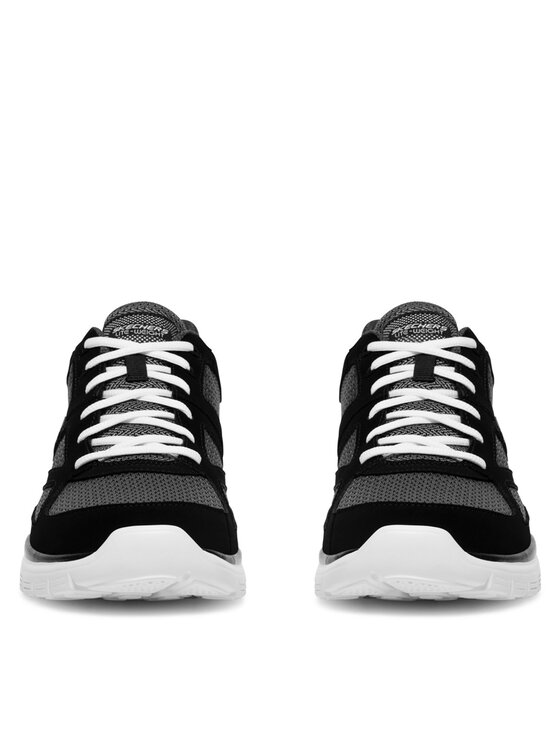 Skechers Skechers Sneakersy BURNS AGOURA 52635 BKW Czarny