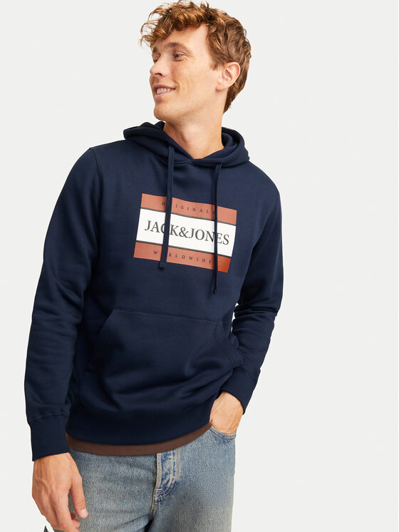 Jack & Jones Jack & Jones Bluza 12262513 Granatowy Regular Fit