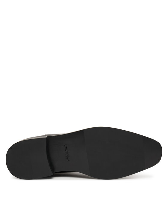 Calvin Klein Calvin Klein Cizme Slim Clean Zip Boot Lth HM0HM02007 Negru