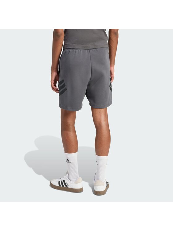 adidas adidas Спортивні шорти Future Icons 3-Stripes KD5241 Сірий Regular Fit