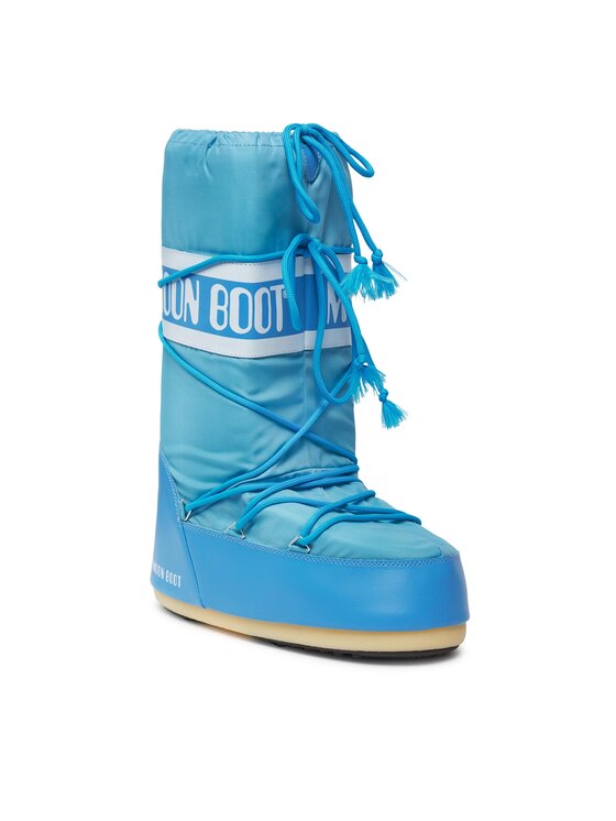 Moon Boot Moon Boot Śniegowce Nylon 14004400088 S Niebieski