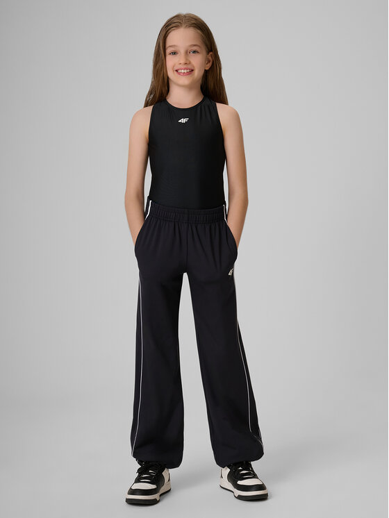 4F 4F Spodnie dresowe AQUA FORCE Czarny Regular Fit
