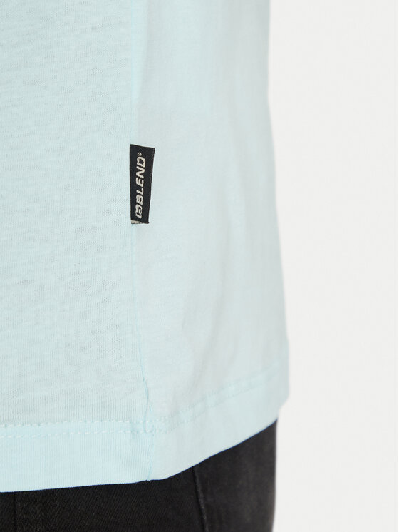 Blend Blend T-Shirt 20718283 Zielony Regular Fit