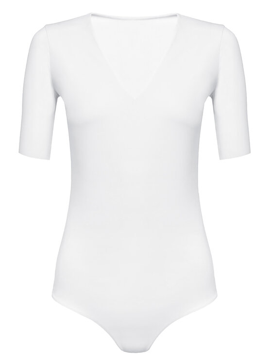 Wolford Wolford Bodi Vermont 79177 Valge Slim Fit