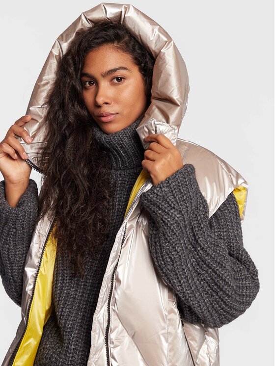 Hetregó Hetregó Vestă Mindy 8M780 22WD16 Bej Regular Fit