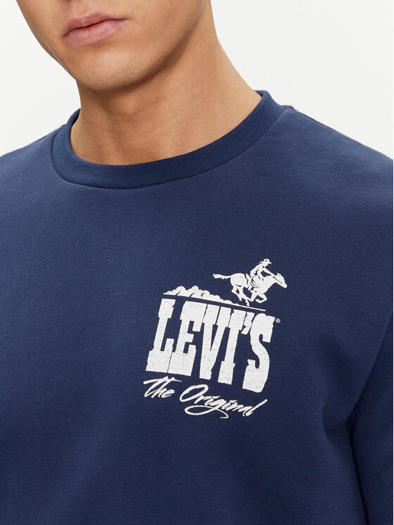Levi's® Levi's® Bluza Graphic 38423-0075 Granatowy Regular Fit