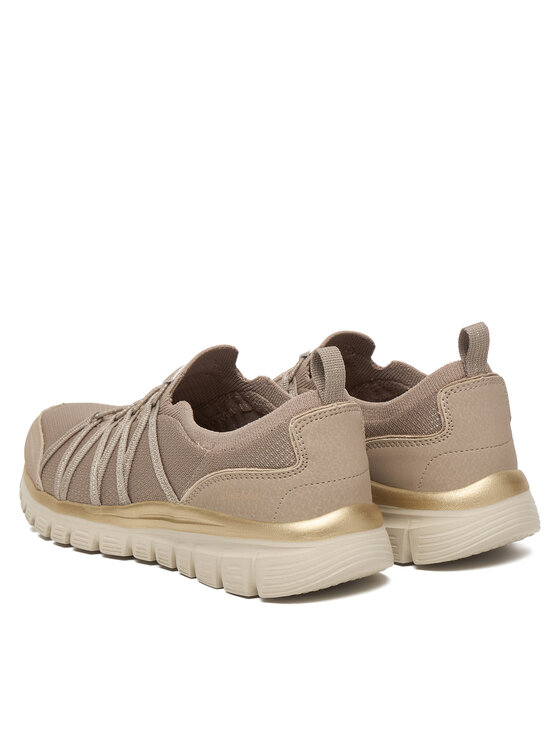 Skechers Skechers Sportcipők Graceful 100888/TPGD Bézs
