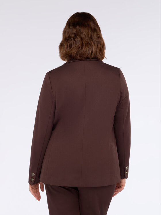 Fiorella Rubino Fiorella Rubino Giacca outdoor Q535T000218N022 Marrone Regular Fit