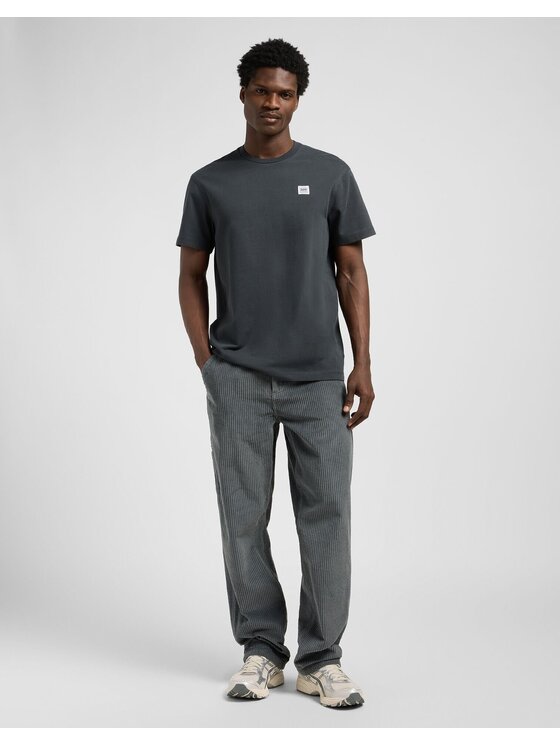 Lee Lee T-Shirt WW TEE Czarny Relaxed Fit
