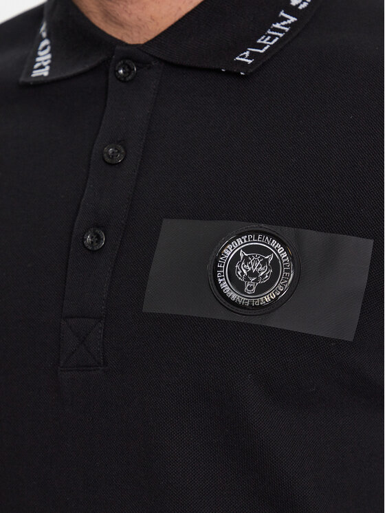 Plein Sport Plein Sport Polo SACC MTK6044 STE003N Nero Regular Fit