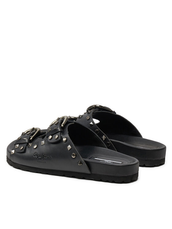Pepe Jeans Pepe Jeans Pantoletten Oban Rock PLS80001 Schwarz