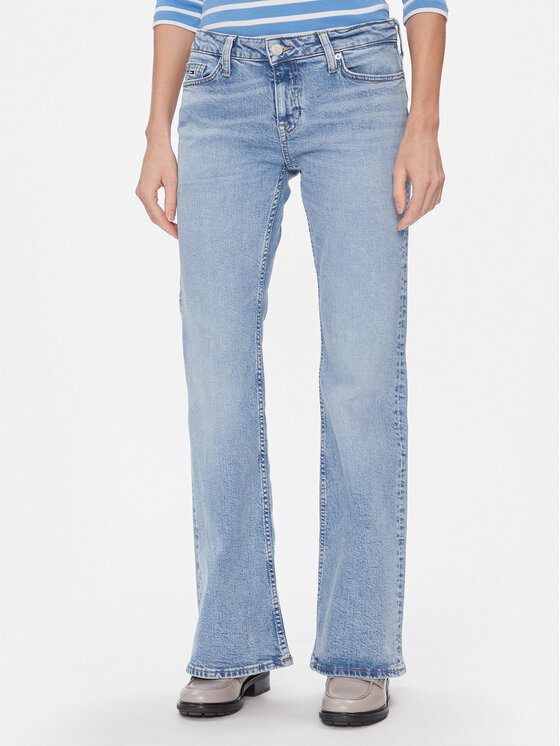 Tommy Jeans Džínsy Sophie DW0DW17200 Modrá Flare Fit