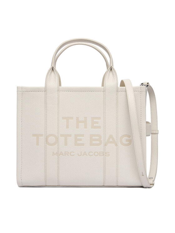 Marc Jacobs Marc Jacobs Τσάντα The Leather Medium Tote H004L01PF21 Εκρού