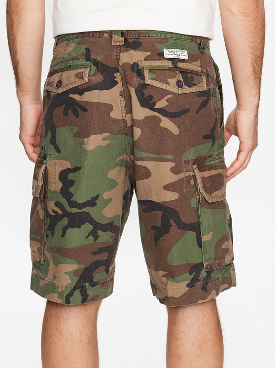 Polo Ralph Lauren Polo Ralph Lauren Pantalon scurți din material 710748127001 Verde Regular Fit