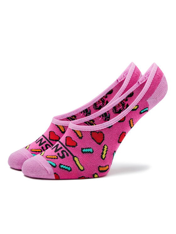 Vans Vans Set od 3 para dječjih niskih čarapa Love Canoodle VN0007AUBRK1 Šarena
