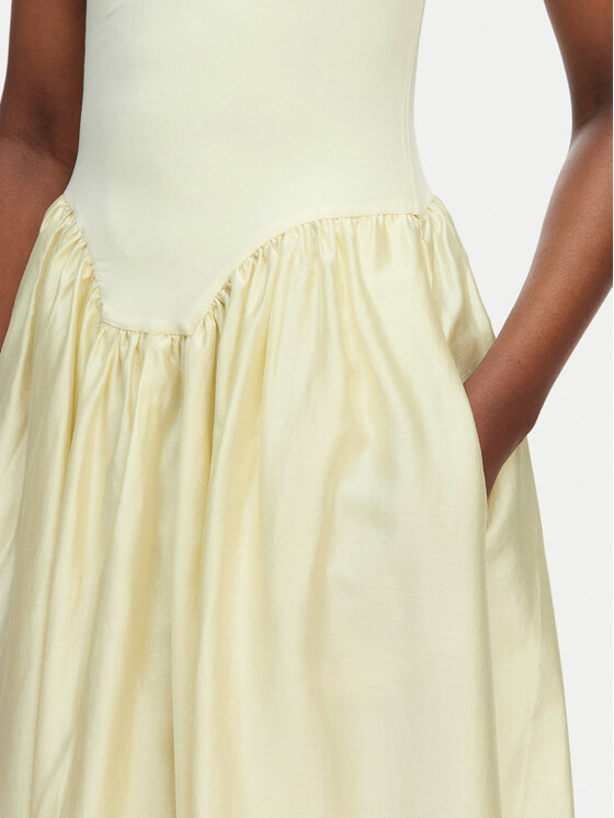 Bardot Bardot Vestito estivo Lorie 60385DB Crema Regular Fit