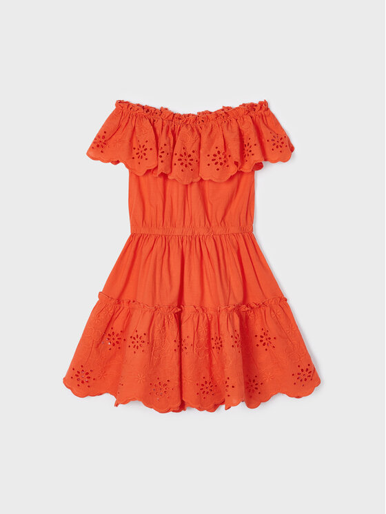Mayoral Mayoral Sommerkleid 3929 Orange