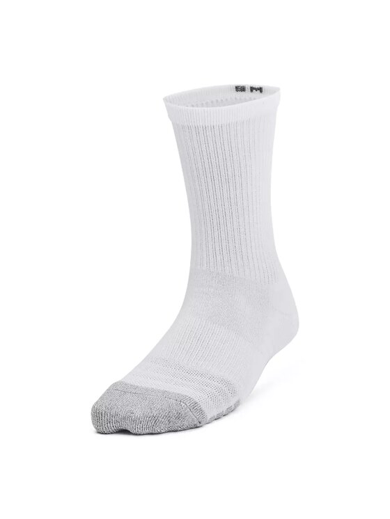 Under Armour Under Armour Skarpety Wysokie Dziecięce Heatgear 3pk Crew Yth Biały